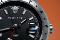 Thumbnail for Versace Hellenyium GMT Black - Watches & Crystals
