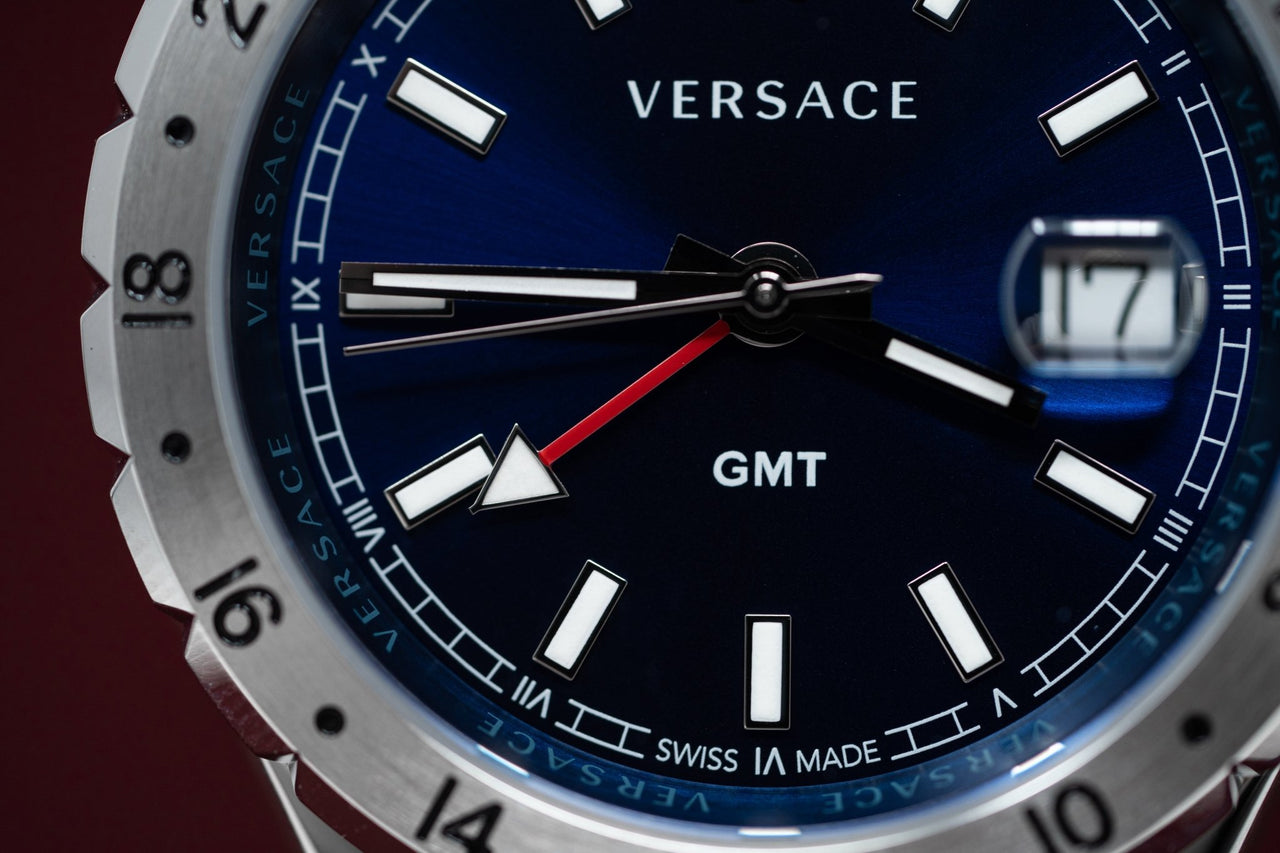 Versace Hellenyium GMT Blue - Watches & Crystals