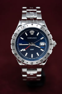 Thumbnail for Versace Hellenyium GMT Blue - Watches & Crystals