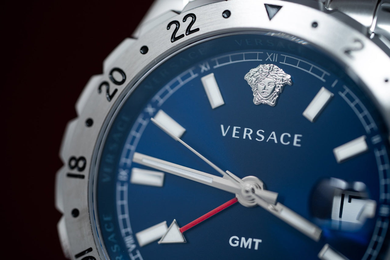 Versace Hellenyium GMT Blue - Watches & Crystals