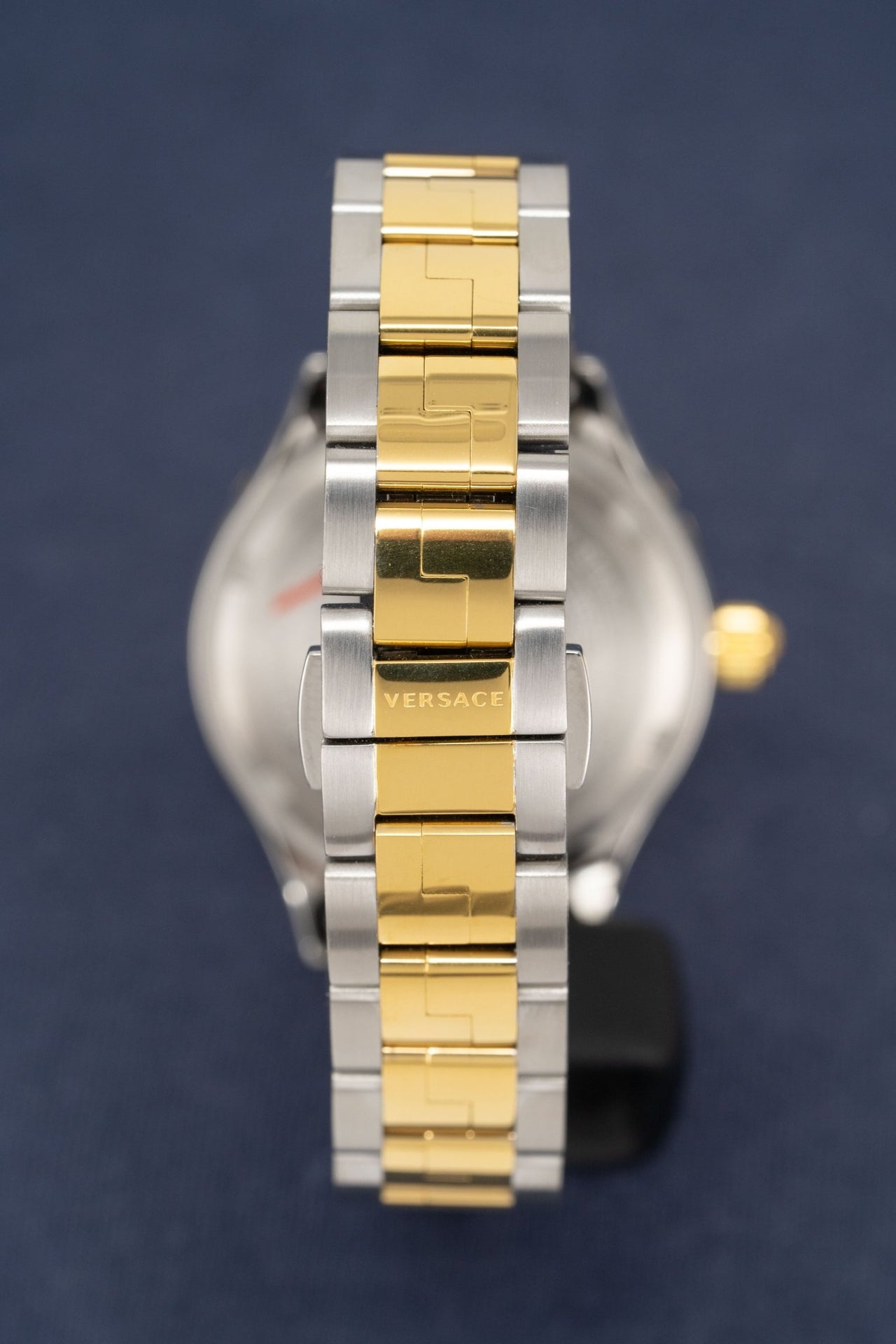 Versace Ladies Hellenyium Two-Tone Brown V12040015 - Watches & Crystals