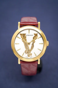Thumbnail for Versace Ladies Virtus Watch IP Gold VERI00320 - Watches & Crystals