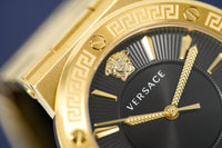 Thumbnail for Versace Ladies Watch Greca Logo Gold Black VEVH00820 - Watches & Crystals