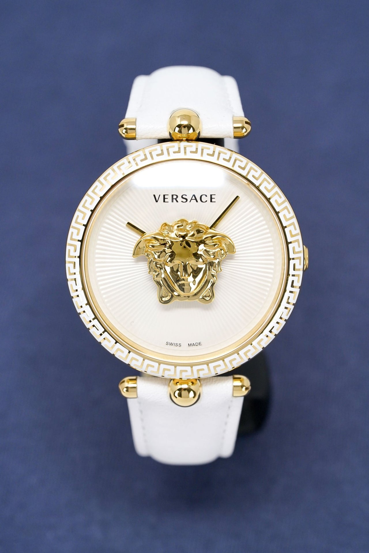Versace Ladies Watch Palazzo Empire White Gold VECO02022 - Watches & Crystals