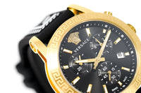 Thumbnail for Versace Ladies Watch Sport Tech Chronograph Black Gold VEKB00422 - Watches & Crystals