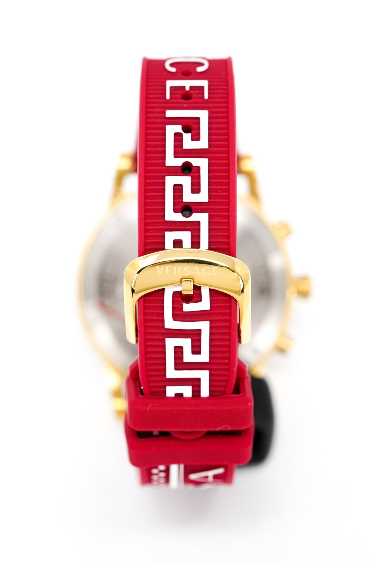 Versace Ladies Watch Sport Tech Chronograph Red Gold VEKB00322 - Watches & Crystals
