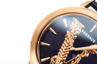 Thumbnail for Versace Ladies Watch Virtus Blue IP Gold VERI00420 - Watches & Crystals