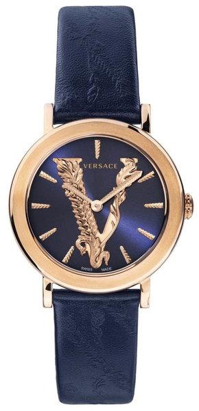Versace Ladies Watch Virtus Blue IP Gold VERI00420 - Watches & Crystals