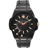 Thumbnail for Versace Men's Watch Chain Reaction Black VEDY00719 - Watches & Crystals