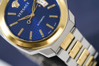 Thumbnail for Versace Men's Watch Dylos Two Tone Blue VEAG00222 - Watches & Crystals