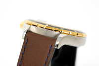 Thumbnail for Versace Men's Watch Hellenyium GMT Blue Leather V11080017 - Watches & Crystals