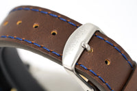 Thumbnail for Versace Men's Watch Hellenyium GMT Blue Leather V11080017 - Watches & Crystals