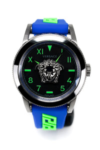 Thumbnail for Versace Men's Watch V-Palazzo Blue VE2V00722 - Watches & Crystals