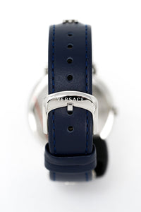 Thumbnail for Versace V-Circle 38mm Blue Silver VE8104222 - Watches & Crystals