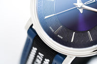 Thumbnail for Versace V-Circle 42mm Blue Silver VE5A01121 - Watches & Crystals