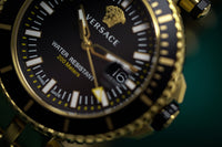 Thumbnail for Versace V-Race Diver Gold Plated - Watches & Crystals