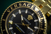 Thumbnail for Versace V-Race Diver Gold Plated - Watches & Crystals