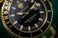 Thumbnail for Versace V-Race Diver Gold Plated - Watches & Crystals