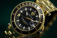 Thumbnail for Versace V-Race Diver Gold Plated - Watches & Crystals