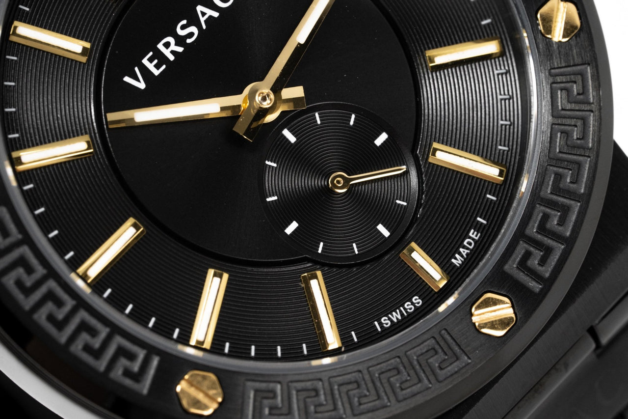 Versace Watch Greca Logo Black VEVI00620 - Watches & Crystals