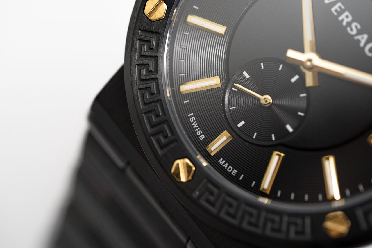Versace Watch Greca Logo Black VEVI00620 - Watches & Crystals