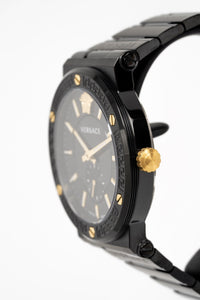 Thumbnail for Versace Watch Greca Logo Black VEVI00620 - Watches & Crystals