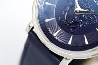 Thumbnail for Versace Watch V-Circle 38mm Blue VE8101619 - Watches & Crystals