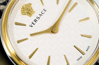 Thumbnail for Versace Watch V-Circle 38mm White VE8104422 - Watches & Crystals