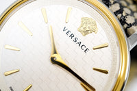 Thumbnail for Versace Watch V-Circle 38mm White VE8104422 - Watches & Crystals