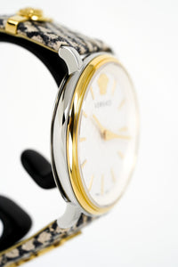 Thumbnail for Versace Watch V-Circle 38mm White VE8104422 - Watches & Crystals