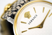 Thumbnail for Versace Watch V-Circle 38mm White VE8104422 - Watches & Crystals