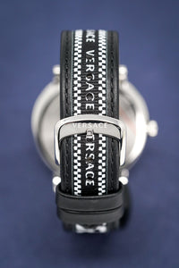 Thumbnail for Versace Watch V-Circle Black VEBQ01219 - Watches & Crystals