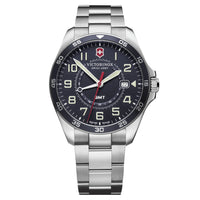 Thumbnail for Victorinox Men's Watch Fieldforce GMT Blue 241896 - Watches & Crystals