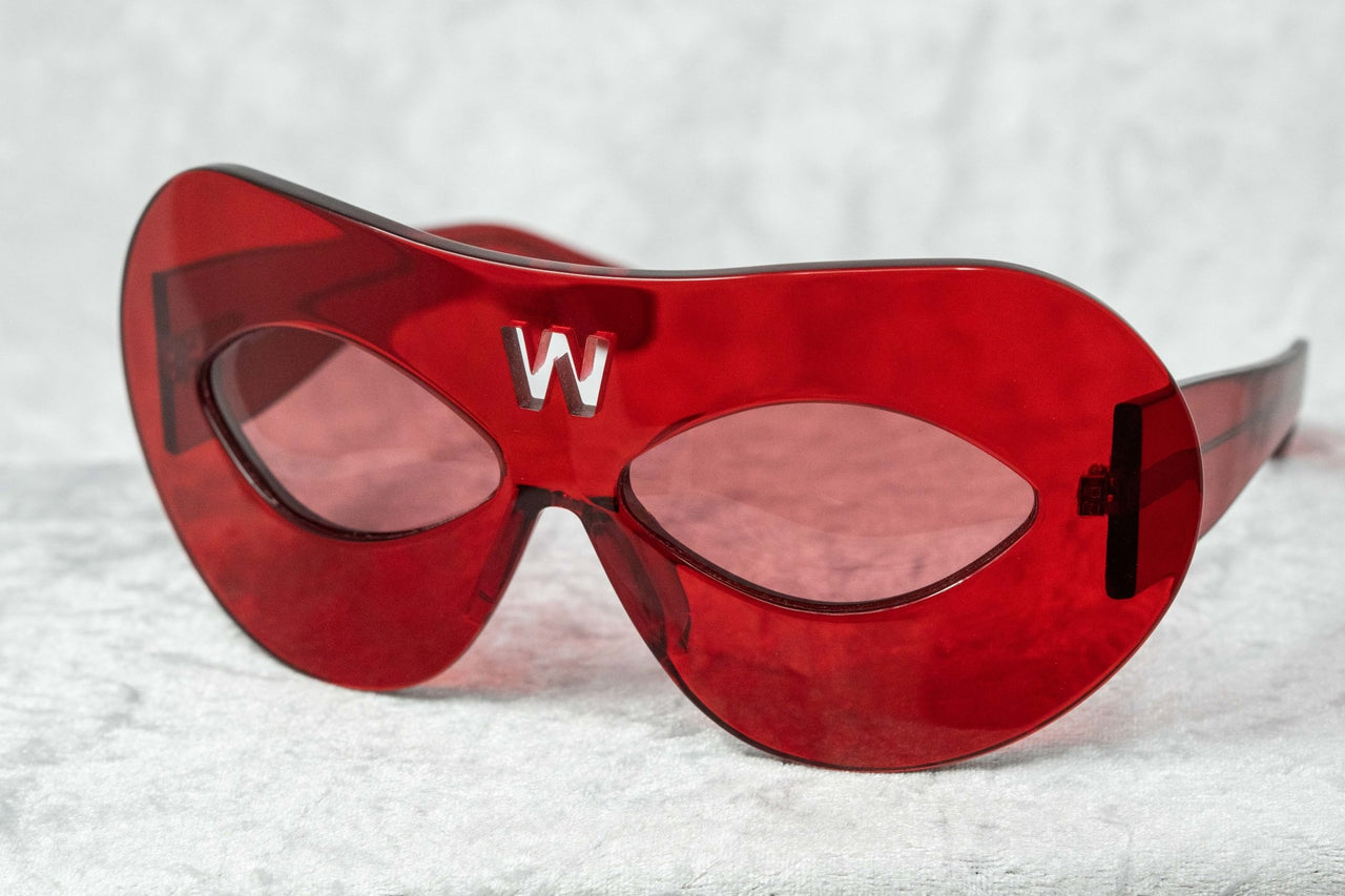 Walter Van Beirendonck Sunglasses Special Frame Red and Red Lenses - WVB3C6SUN - Watches & Crystals