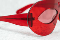 Thumbnail for Walter Van Beirendonck Sunglasses Special Frame Red and Red Lenses - WVB3C6SUN - Watches & Crystals