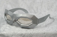 Thumbnail for Walter Van Beirendonck Sunglasses Special Frame Shiny Silver and Clear Lenses - WVB2C4SUN - Watches & Crystals