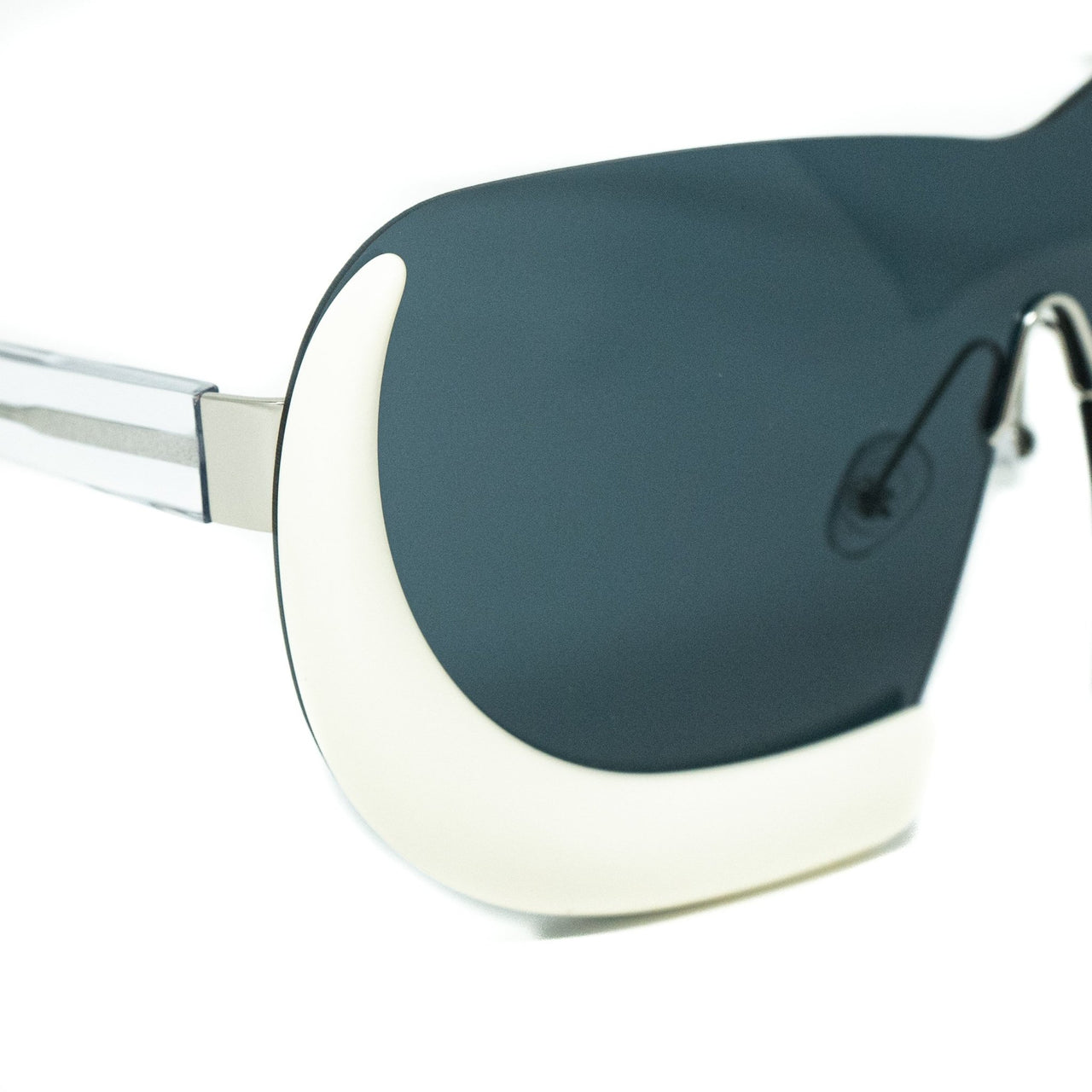 Walter Van Beirendonck Sunglasses Special Shield Frame with Grey Lenses - WVB6C2SUN - Watches & Crystals