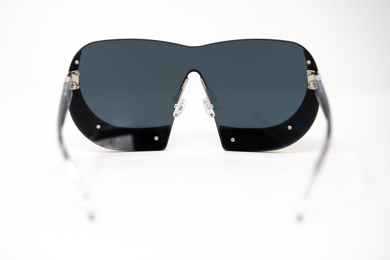 Walter Van Beirendonck Sunglasses Special Shield Frame with Grey Lenses - WVB6C2SUN - Watches & Crystals