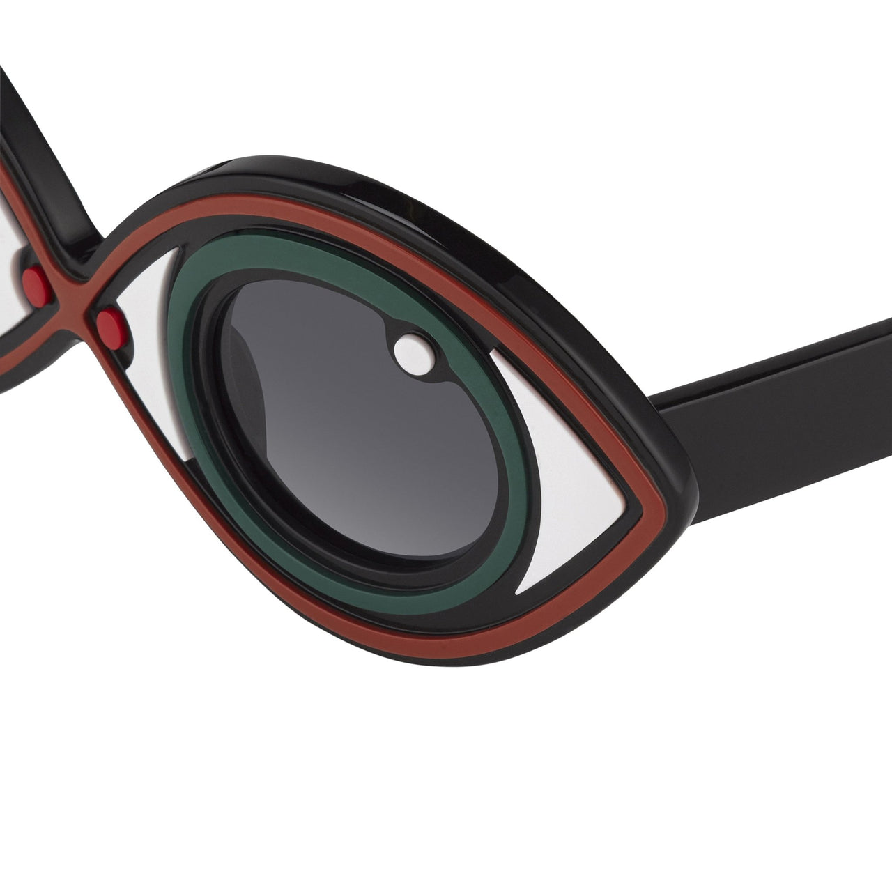 Yaz Bukey Sunglasses Eye Spy Green Eyes Special Edition YAZ2C2SUN - Watches & Crystals