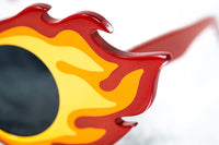 Thumbnail for Yaz Bukey Unisex Sunglasses Fire Walk With Me Grey Lenses Category 3 YAZ6C1SUN - Watches & Crystals