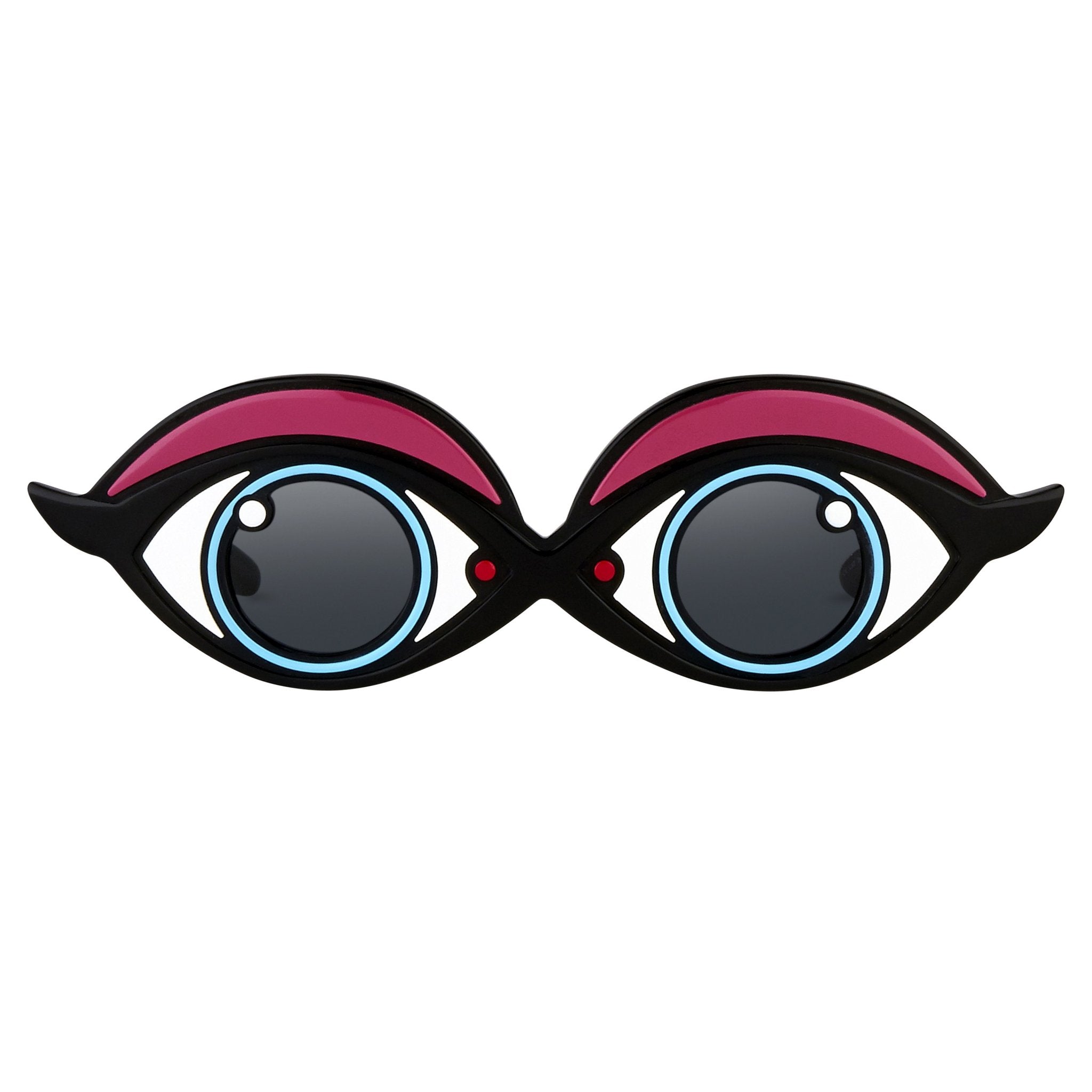 Yaz Bukey Women Sunglasses Blue Eyes Purple Eyeliner Yazette With Grey Lenses Category 3 YAZ5C1SUN - Watches & Crystals