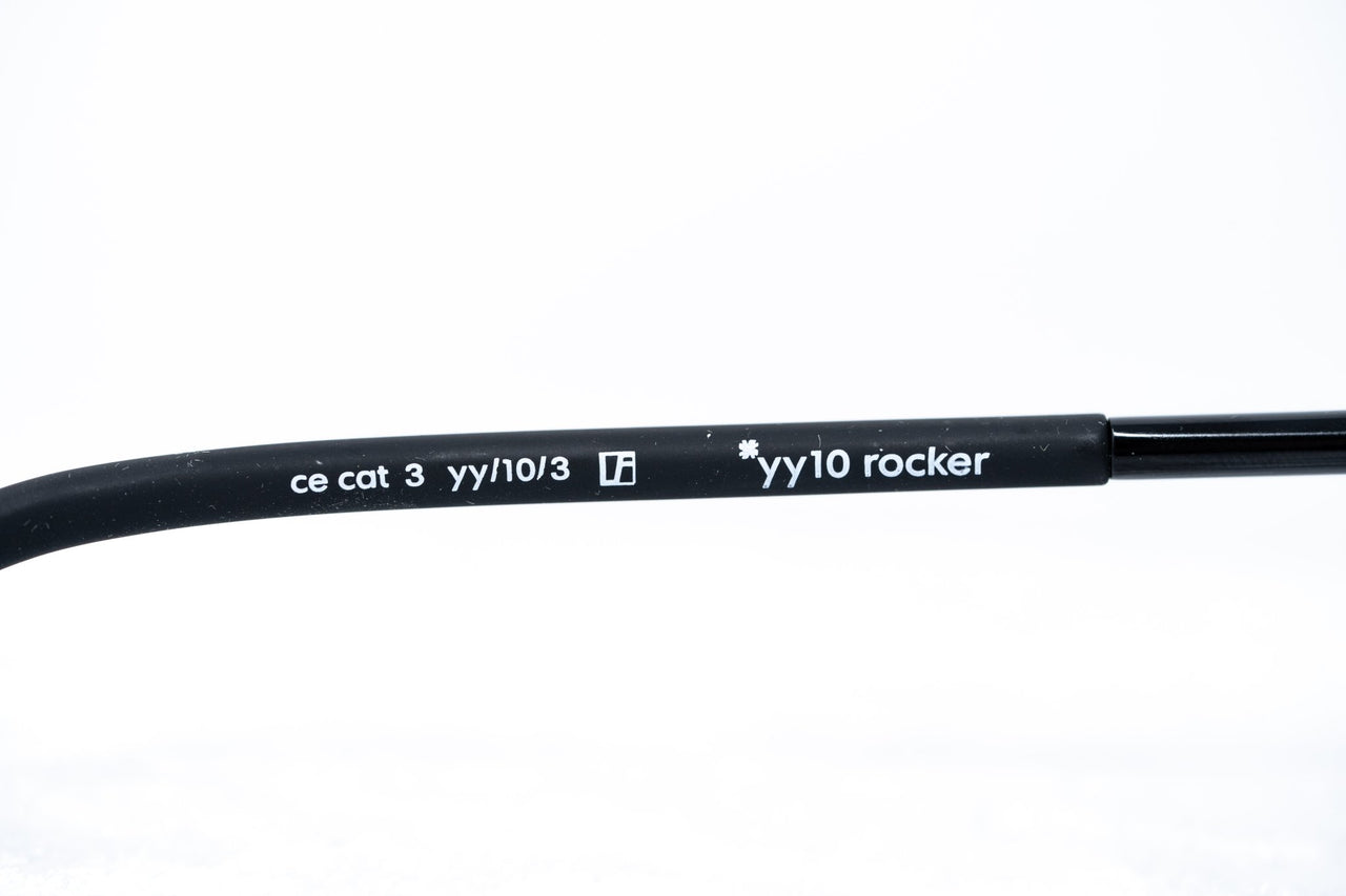Yohji Yamamoto Unisex Sunglasses Black and Grey Lenses Category 3 - YY10ROCKERC3SUN - Watches & Crystals