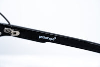 Thumbnail for Yohji Yamamoto Unisex Sunglasses Black/Silver and Dark Purple Lenses Category 4 - YY11ASTRONAUTC2SUN - Watches & Crystals