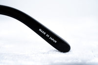 Thumbnail for Yohji Yamamoto Unisex Sunglasses Black/Silver and Dark Purple Lenses Category 4 - YY11ASTRONAUTC2SUN - Watches & Crystals