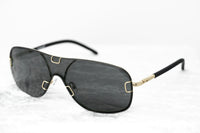 Thumbnail for Yohji Yamamoto Unisex Sunglasses Brushed Gold and Grey Lenses Category 4 - YY10ROCKERC2SUN - Watches & Crystals