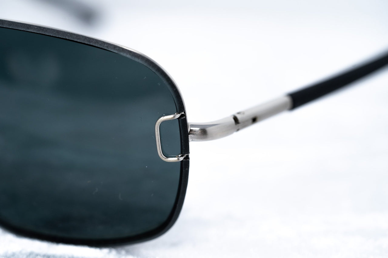 Yohji Yamamoto Unisex Sunglasses Brushed Silver and Grey Lenses Category 4 - YY10ROCKERC1SUN - Watches & Crystals