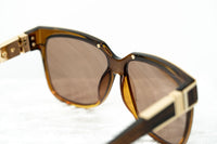 Thumbnail for Yohji Yamamoto Unisex Sunglasses Rectangular Brown and Bronze Lenses Category 3 - YY16THORNC2SUN - Watches & Crystals
