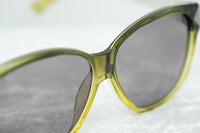 Thumbnail for Yohji Yamamoto Unisex Sunglasses Rectangular Cat Eye Green and Grey Lenses - YY18CLAWC3SUN - Watches & Crystals