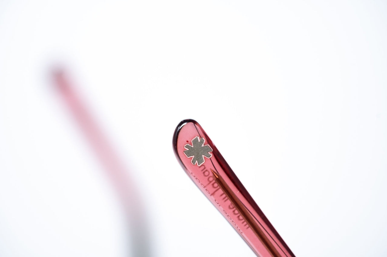 Yohji Yamamoto Unisex Sunglasses Rectangular Grey/Pink and Purple Lenses Category 3 - YY16THORNC4SUN - Watches & Crystals