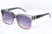 Thumbnail for Yohji Yamamoto Unisex Sunglasses Rectangular Grey/Pink and Purple Lenses Category 3 - YY16THORNC4SUN - Watches & Crystals